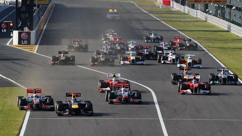 Illustration for article titled Pictures from the 2011 Japanese Grand Prix